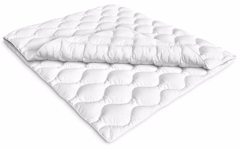 Coperta letto a 4 stagioni, 240 x 260 cm, con bottoni regolabili