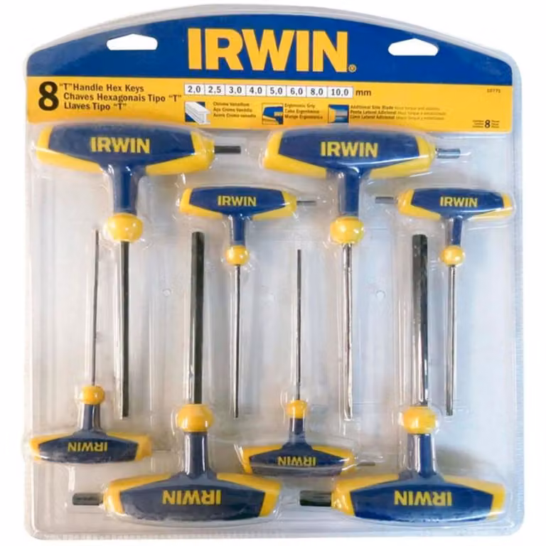 Irwin Sechskantschraubendreher 8tlg T- Griff