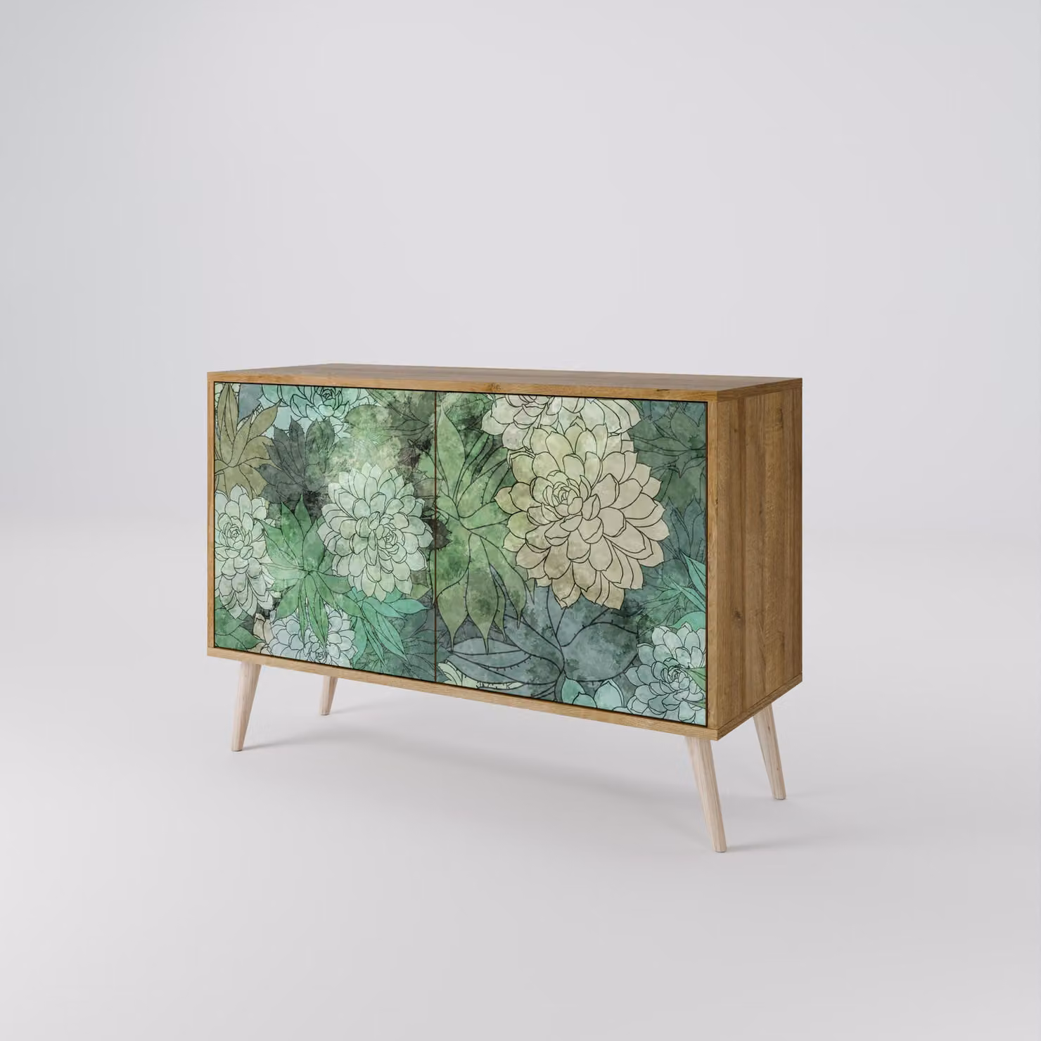 Cassettiera Spacerebels a 2 ante - credenza cassettiera - credenza alta - mobile guardaroba - soggiorno camera da letto - 57,5×111×42 (HxLxP)