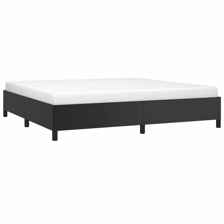 Giroletto Nero 200x200 cm in Pelle finta