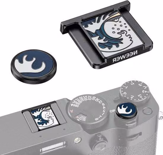 Accessorio per fotocamera, Dop filtro, Copertura per trigger, Nero, Plastica, Copertura per attacco flash, Accessori per fotocamera
