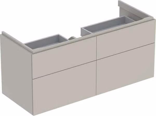 Geberit Xeno 2 armoire sous lavabo, 1174x530x462mm, 4 tiroirs, 500.518.00.1, 500.518.00.1