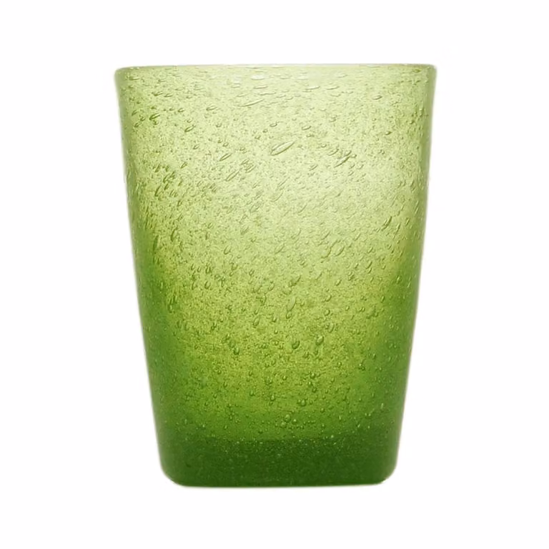 Bicchiere acqua Memento Glass in vetro, Lime, 6 pezzi