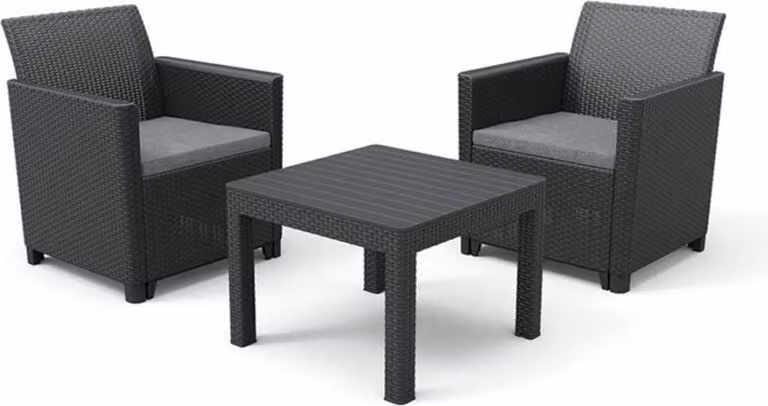 KETER Claire Set da balcone Grafit 252640