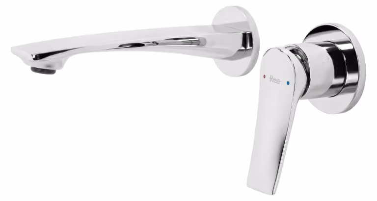 Rubinetto Del Lavabo A Scomparsa Rea Vision + Box Cromo