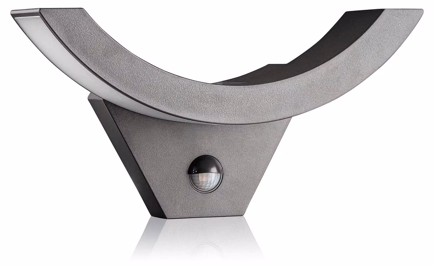 Lampada a LED da parete con sensore, 15W, 930 lumen, luce bianca fredda, grado di protezione IP54, colore antracite