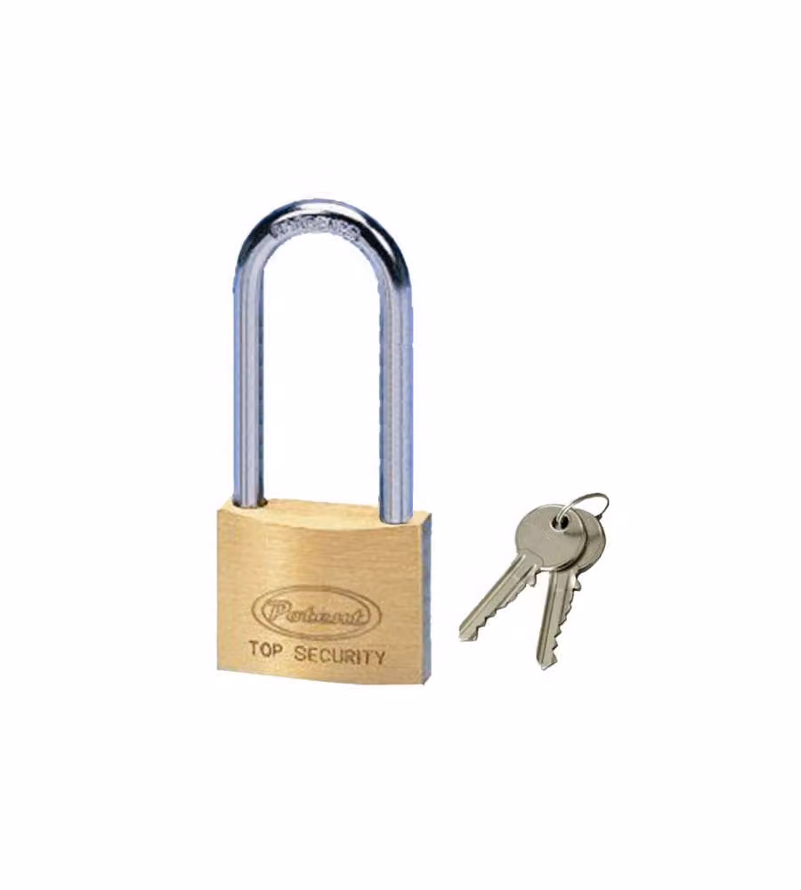 Lucchetto Ottone Mm 40 Arco Lungo           Potent