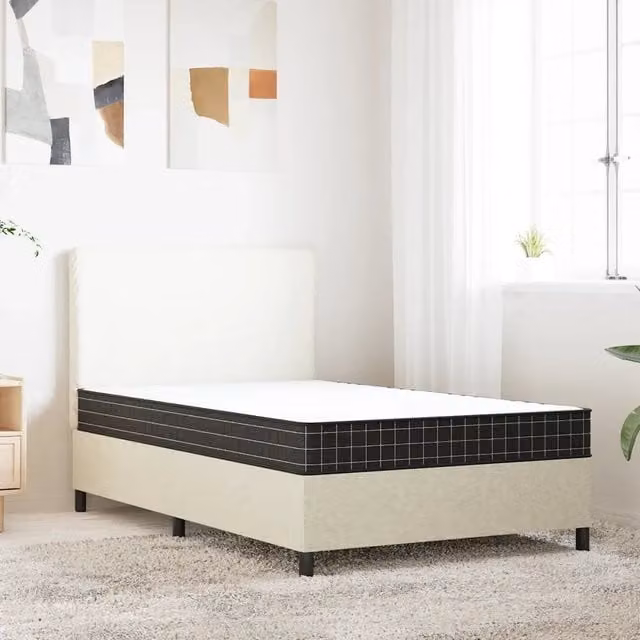 Materasso a Molle Bonnell vidaXL con Rivestimento Rimovibile, L/P: 120 x 200 cm