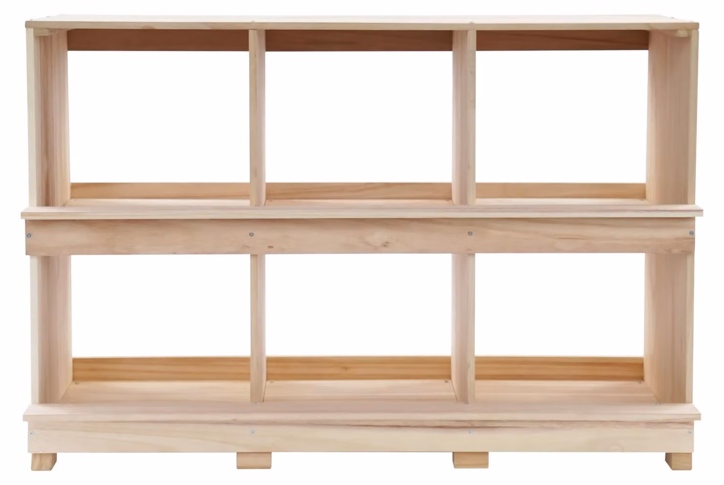 Nido per galline, design con 4/6 compartimenti, struttura in legno resistente, 6 compartimenti
