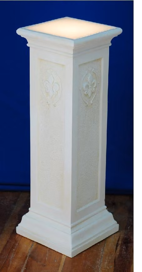 Design Leuchten Leuchte Säulenlampe Lampenschirm Dekolampe Beleuchtung 6869