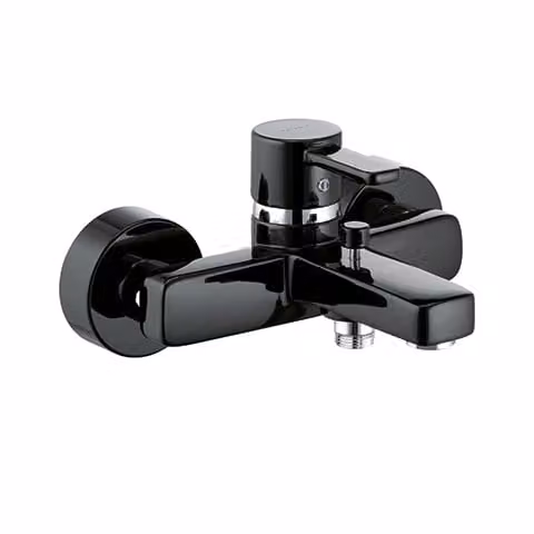 Miscelatore monocomando per vasca e doccia Kludi ZENTA DN 15 cromo/nero
