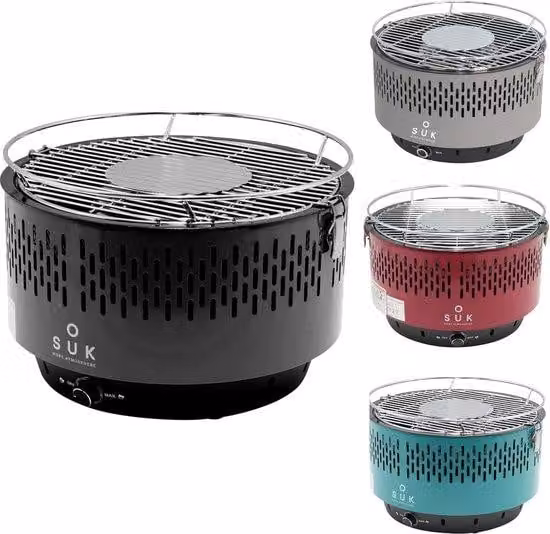 Barbecue da campo con ventilazione attiva - Barbecue a carbonella per il campeggio e l'uso all'aperto