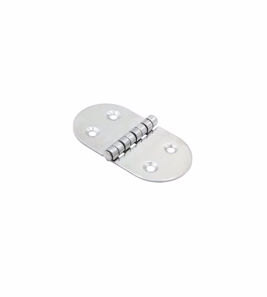Cerniera Biscotto Inox Mm.75X40