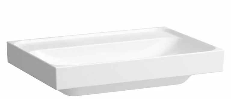 LAUFEN MEDA lavabo à poser, meulé, 650x460mm, sans trou pour robinet, sans trop-plein, H8161140001121, H8161140001121