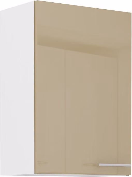 Armadietto superiore da cucina LAJLA - larghezza 50 cm, cappucino / bianco