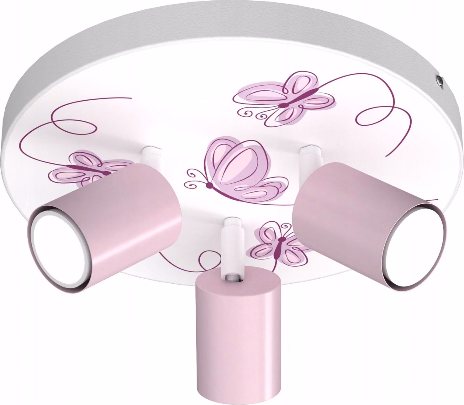 Lampada Da Tavolino Per Bambine A Forma Di Farfalla Con Luce Led - Lampada Polacca Gu10