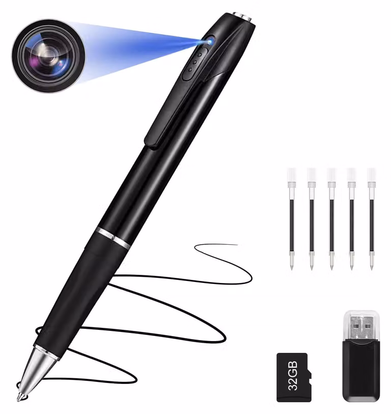 Mini-telecamera 32GB 1080P: Telecamera di sorveglianza portatile