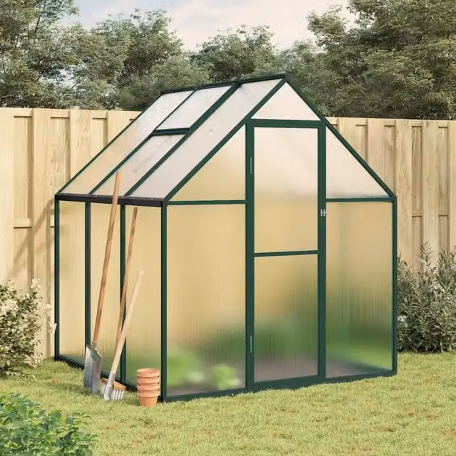 Telaio Serra con Base Verde 169x169x195 cm in Alluminio 4005829