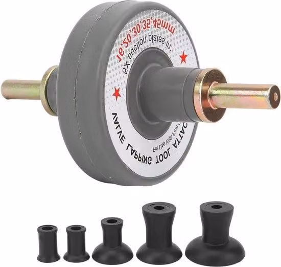 Adattatore universale - Robusto in metallo e plastica - Valvola a rotazione universale - Set di fissaggio - Barre portautensili - Piccoli motori - Utensili per riparazioni