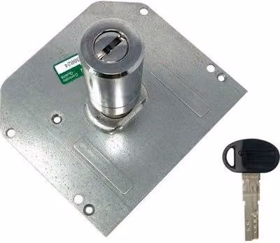 Cilindro Europeo Mottura 91111C10 con Foderina in Acciaio Inox Argento D.mm 34