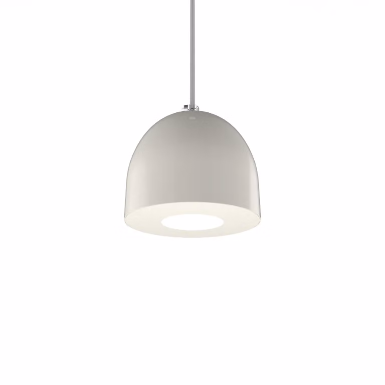Lampada A Sospensione Campanella Monocolore Lucida