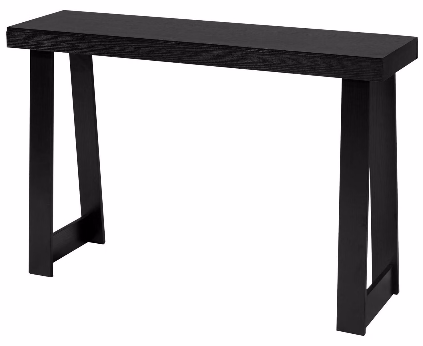 Tavolino da 118 cm, scrivania moderna da posizionare dietro il divano, scrivania rettangolare in legno per l'ingresso, tavolino stretto e lungo da posizionare accanto al divano, ideale per corridoio, camera da letto, soggiorno e ingresso; facile da montar
