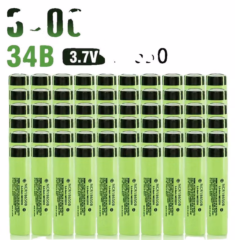 Batteria agli ioni di litio, capacità 3400 mAh, corrente di scarica 20 A, confezione da 34-60 pezzi