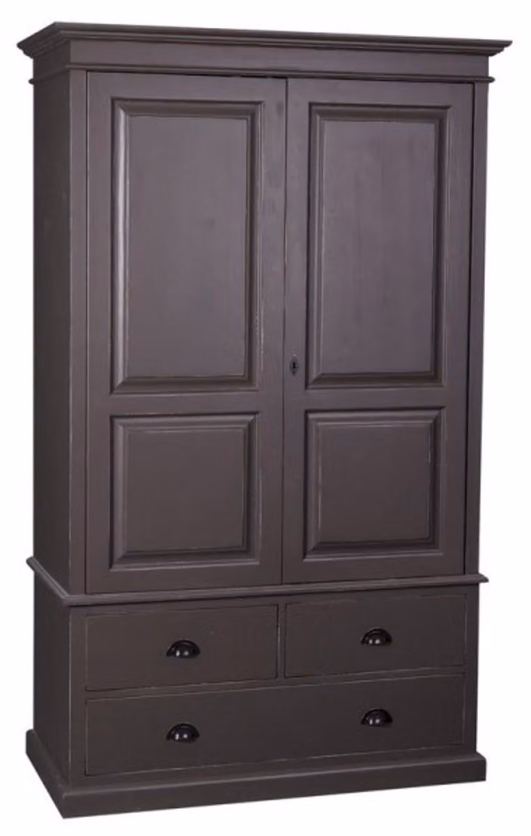 Casa Padrino armadio in stile country - armadio shabby H 197 cm L 120 cm P 59 cm