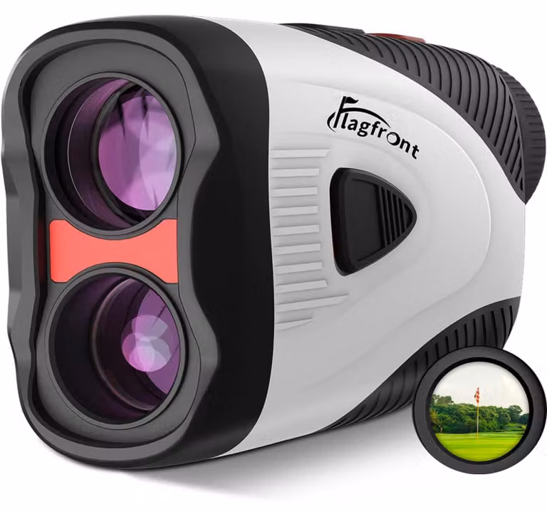 Telemetro da golf con inclinazione e magnete, portata di 1000 metri