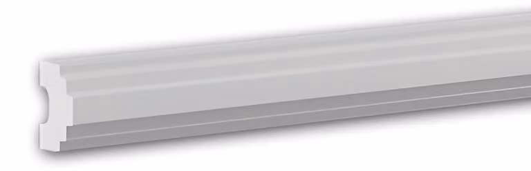 Profhome 651810 Modanatura per pareti Modanatura per fregio Modanatura decorativa Modanatura per stucco 2 m