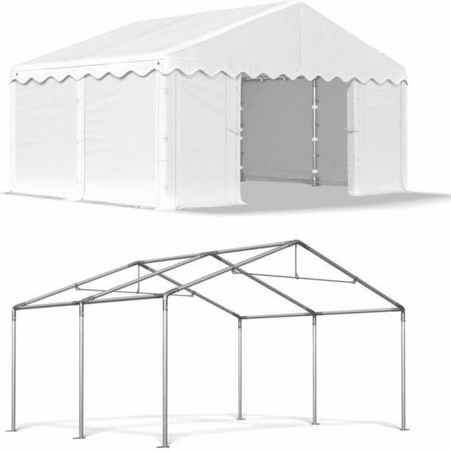 Tenda del magazzino estivo 3x4 Bianco SUMMER MPE