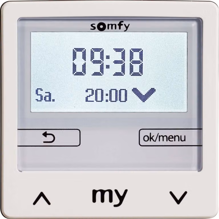 Somfy Chronis Smoove IB+ Bianco puro senza montatura 1805284