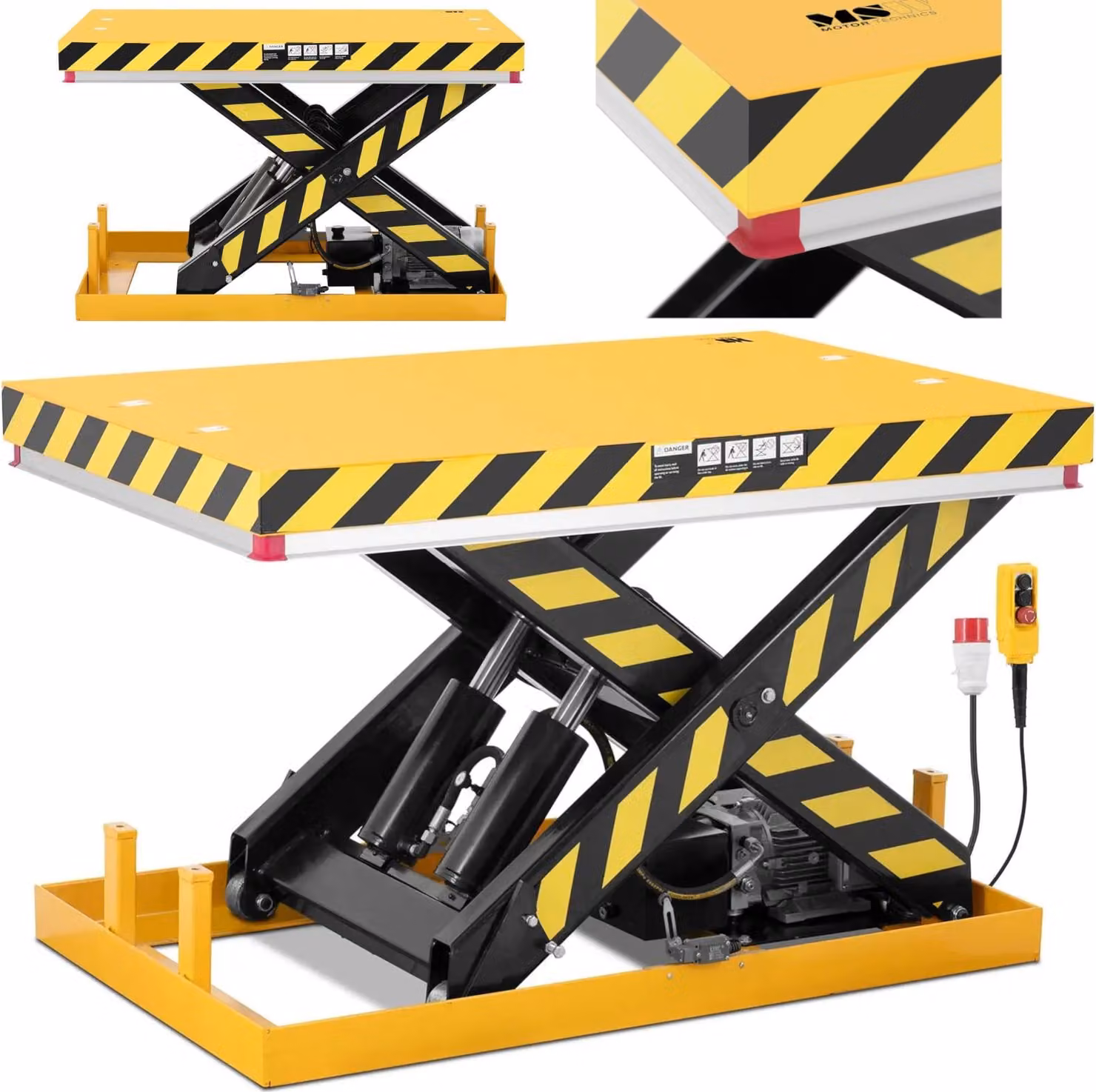 Tavolo elevatore a forbice Expondo MSW - 380 V - 2000 kg