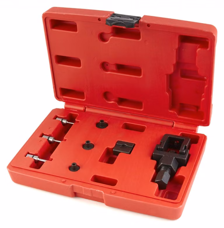 Kit-set di utensili per tagliare e rivettare catene di motociclette, Hbm