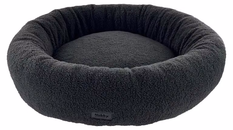Nobby Komfort Donut JELLA, colore grigio scuro, diametro 80 cm x altezza 18 cm