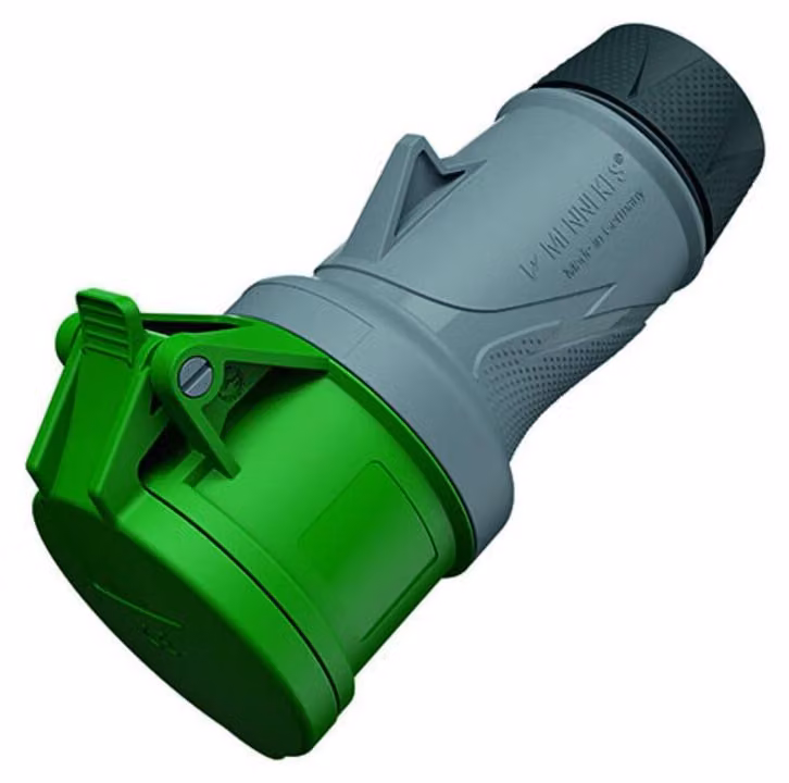 MENNEKES CEE, connettore PTXR, 32A, 5 poli, 2P, 500V, grado di protezione IP54