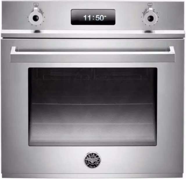 Forno elettrico da incasso Bertazzoni F60PROXT12 in acciaio inox color argento, capacità 65 litri, classe energetica G