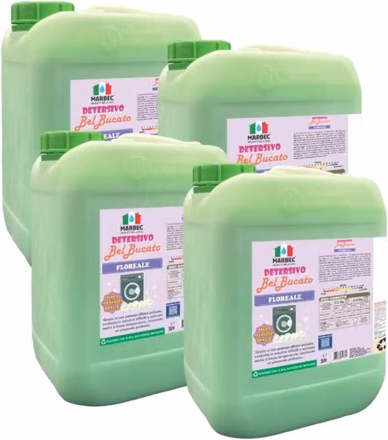 Detersivo BelBucato Floreale Marbec 5 l x 4 pezzi