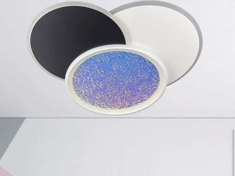 Lampada a soffitto a LED con telecomando, 80W - TA1308/WB