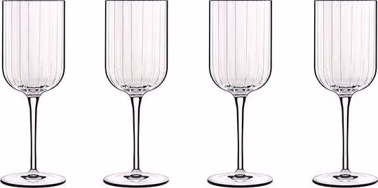 Set di bicchieri da vino in cristallo trasparente Bormioli Rocco