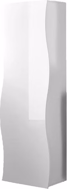 Armadio 1 Anta 63x40x187,2 cm Onda Bianco Lucido
