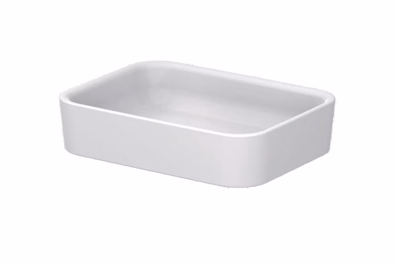 BetteArt lavabo à poser, sans trou pour robinet, sans trop-plein, 600x400x90mm, A181-000, A181-000