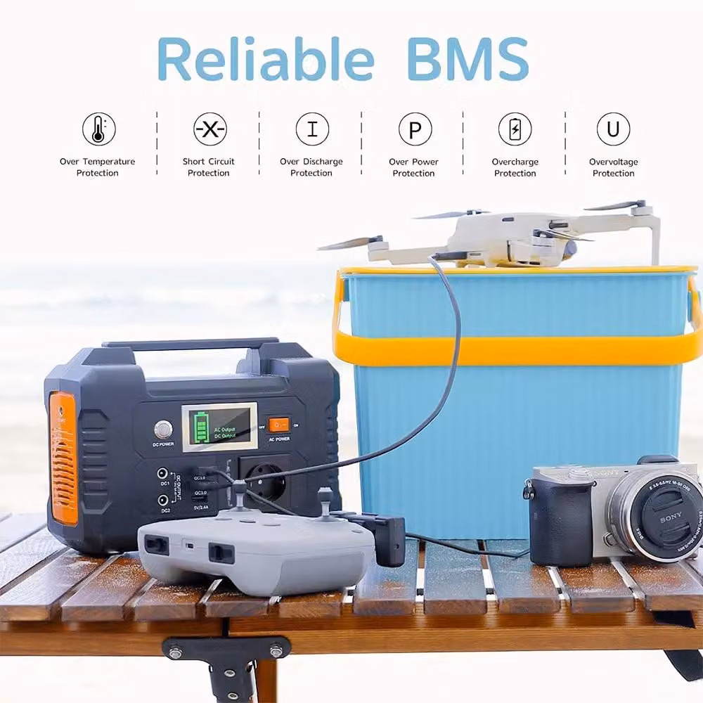 Centralina portatile E200 - Potenza: 200W - Capacità: 151 Wh - Batteria al litio