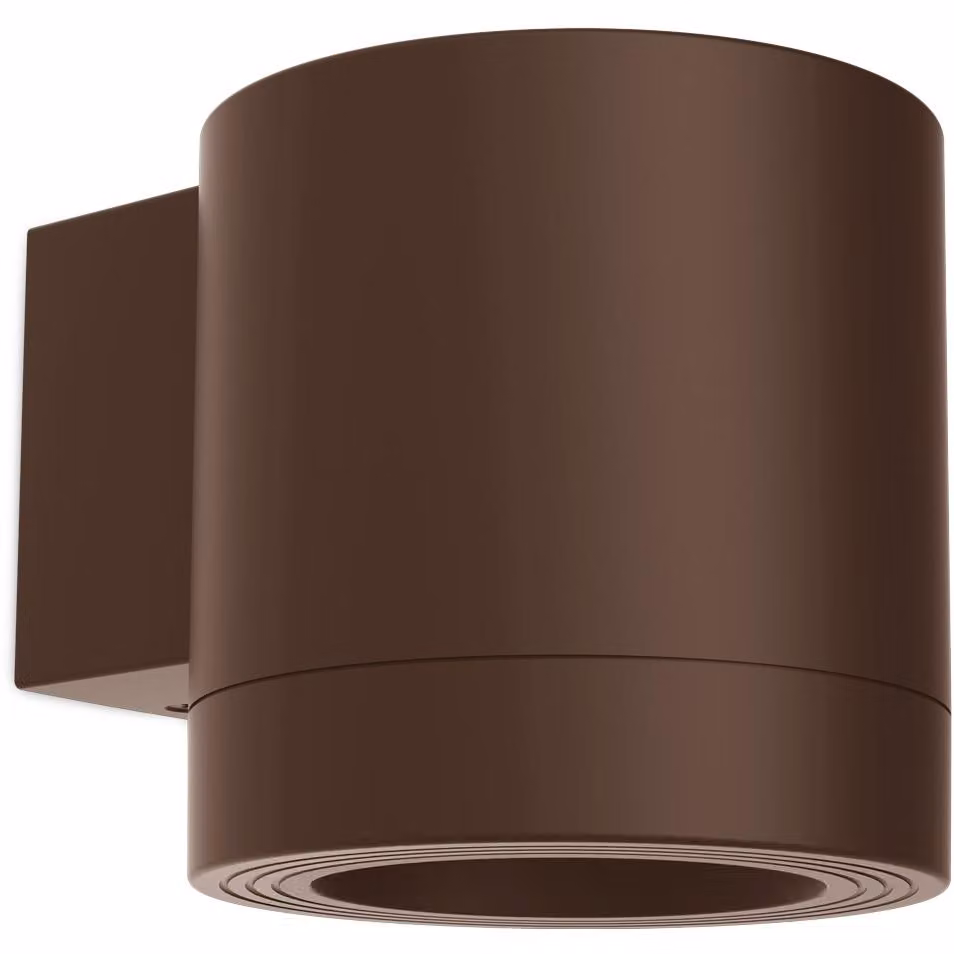 Lampada da parete Philips Fylx, 25 W, attacco GU10, senza lampadina, alluminio, luce bianca calda, stile moderno, ideale per garage, giardino, terrazza, resistente all'acqua, resistente alla corrosione, resistente alla polvere, impermeabile, attacco GU10