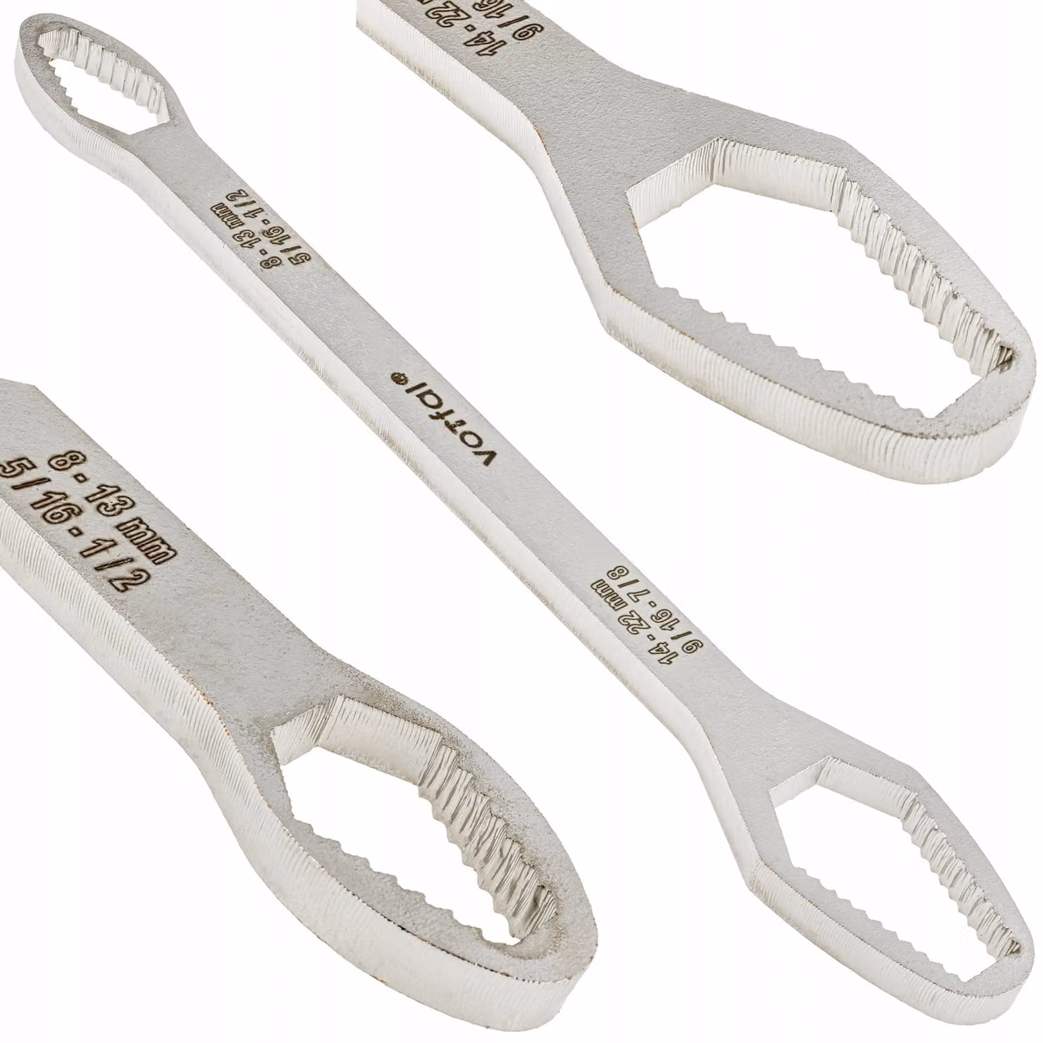 Chiave universale Vorfal, da 8 a 22 mm, in acciaio
