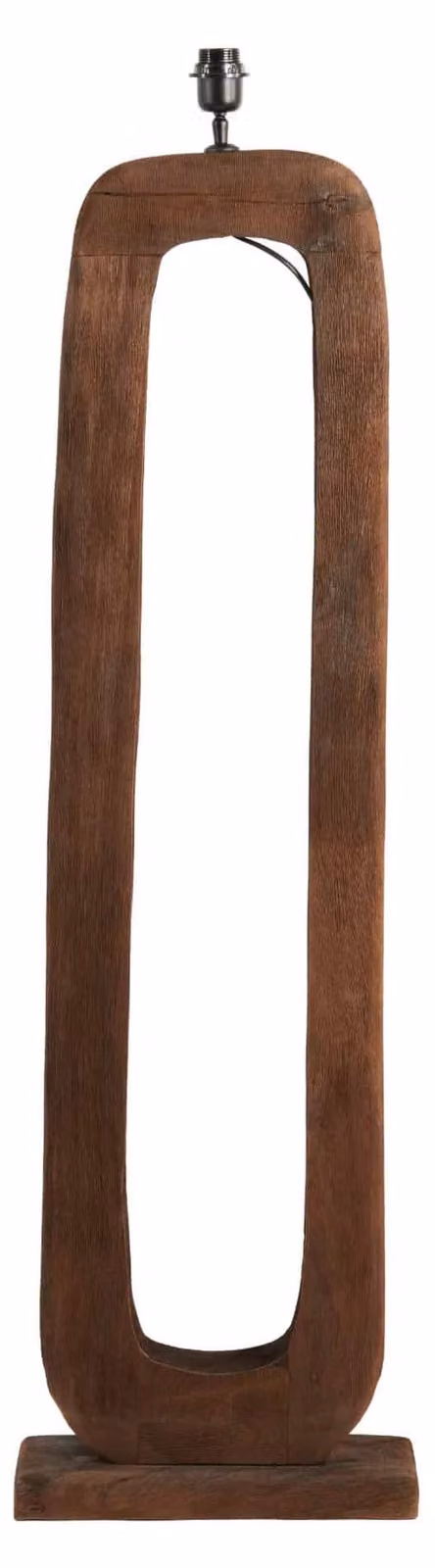 Lampada da terra - marrone - Kelafo - legno - apparecchio singolo - E27 - 8215964 - Light & Living