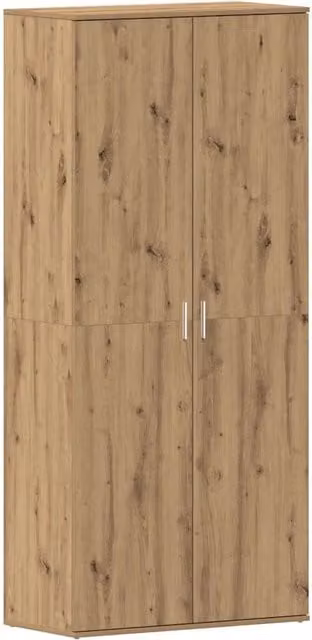 Scarpiera | Mobile per scarpe con porta Rovere artigianale 80 x 39 x 178 cm