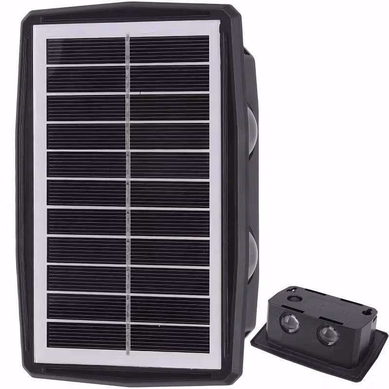 Verk 12327 Apparecchio solare a LED con sensore crepuscolare, IP65