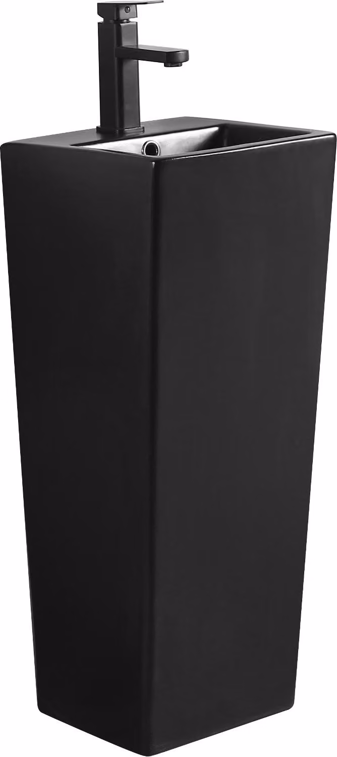 Mexen Sira lavabo autoportante 34 x 33 cm, nero opaco - 26023370