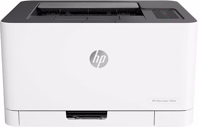 Stampante Laser a Colori HP Color 150nw, WiFi, Ethernet, USB-C, Bianca